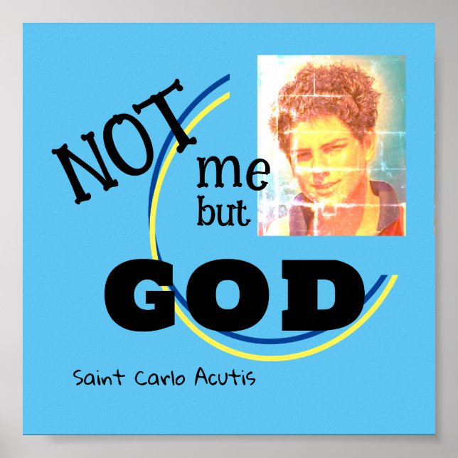Saint Carlo Acutis Poster (Front)