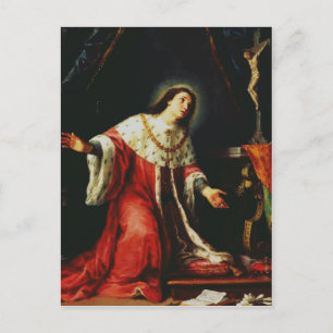 Saint Casimir Jagiellon Holiday Postcard