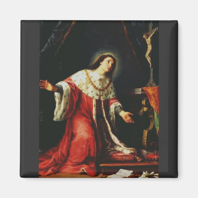 Saint Casimir Jagiellon  Magnet (Front)