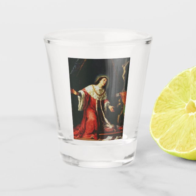 Saint Casimir Jagiellon  Shot Glass (Front)