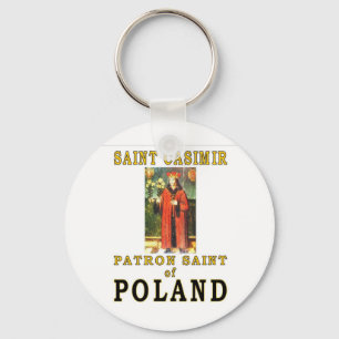 SAINT CASIMIR KEYCHAIN