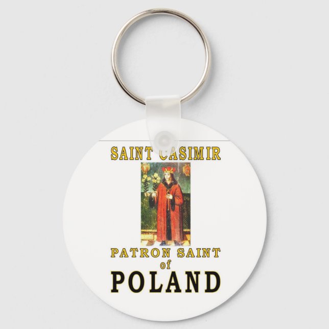 SAINT CASIMIR KEYCHAIN (Front)