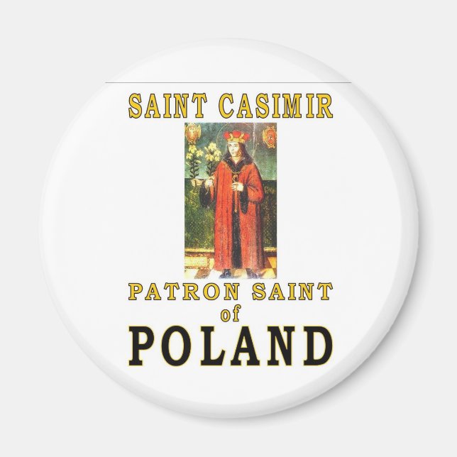 SAINT CASIMIR MAGNET (Front)