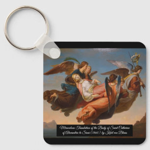 Saint Catherine Keychain