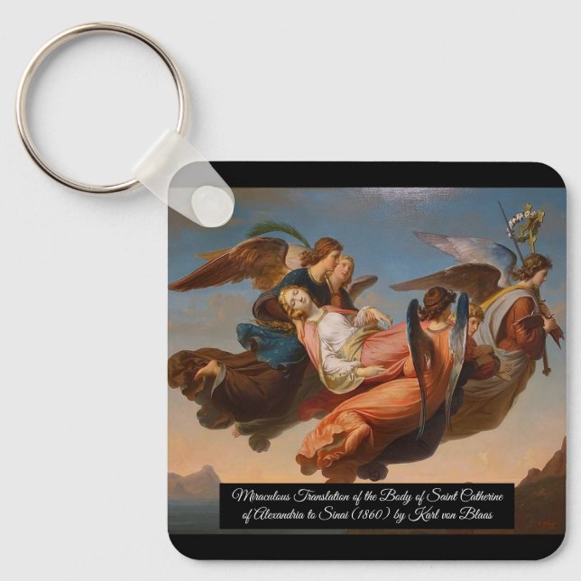 Saint Catherine Keychain (Front)