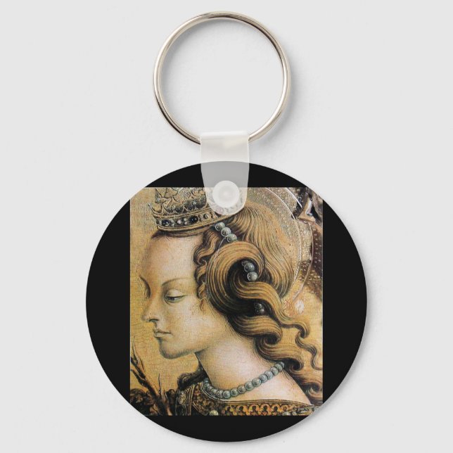 Saint Catherine of Alexandria Keychain (Front)