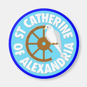Saint Catherine of Alexandria Magnet