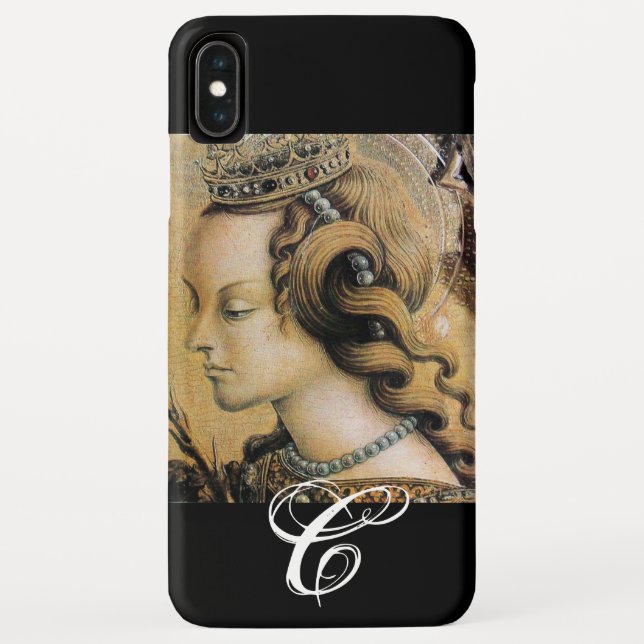 Saint Catherine of Alexandria Monogram Case-Mate iPhone Case (Back)