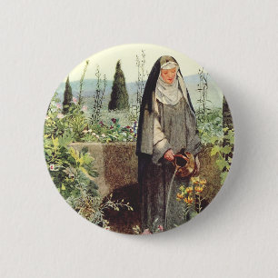 Saint Catherine of Siena 2 Inch Round Button