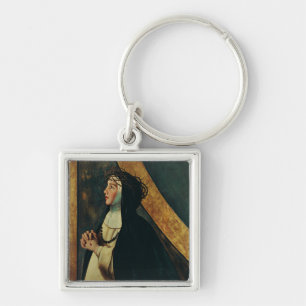 Saint Catherine of Siena by Juan Bautista Maino Keychain