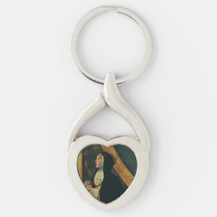 Saint Catherine of Siena by Juan Bautista Maino  Keychain