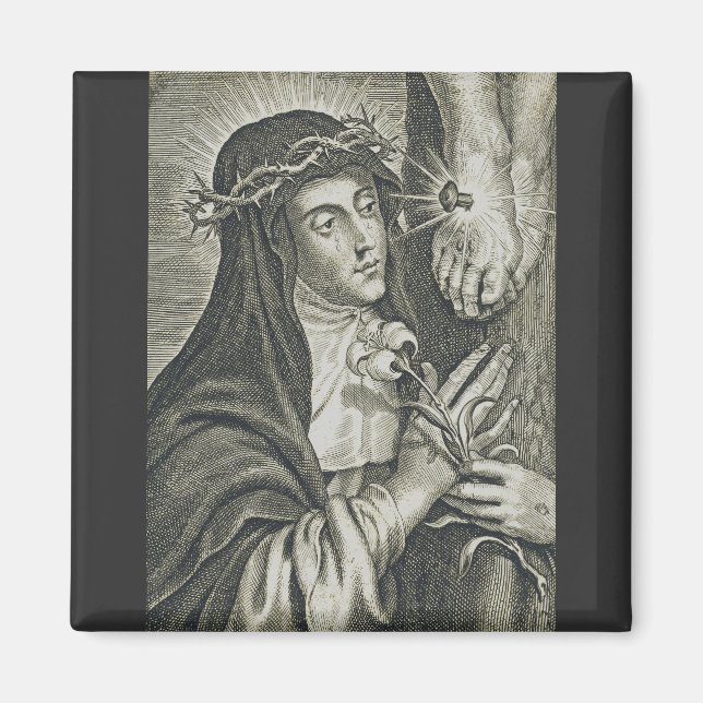 Saint Catherine of Siena Magnet (Front)