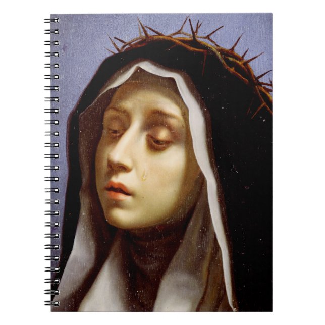 Saint Catherine of Siena Notebook (Front)