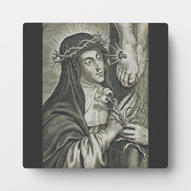 Saint Catherine of Siena Plaque (Front)