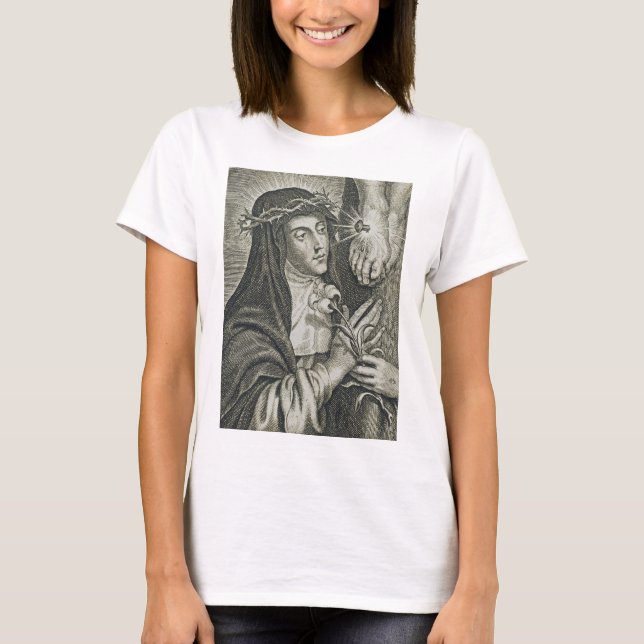 Saint Catherine of Siena T-Shirt (Front)
