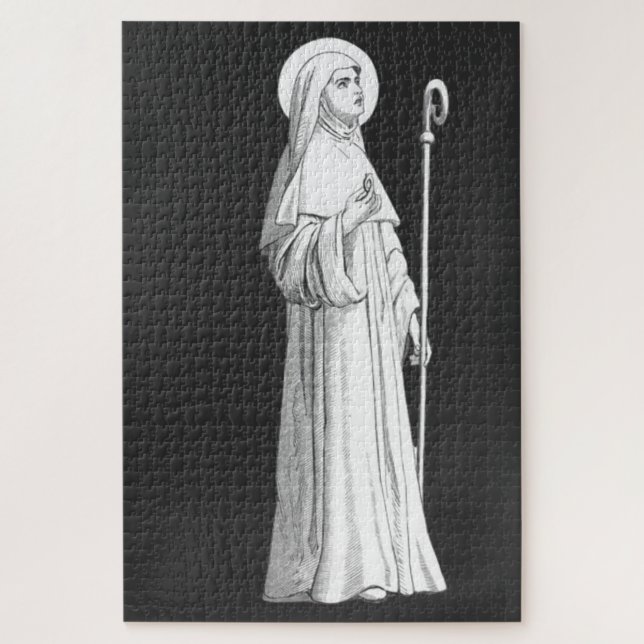 Saint Catherine of Siena Virgin Jigsaw Puzzle (Vertical)