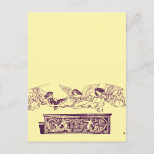 Saint Catherine’s Body Carried by the Angels Postcard