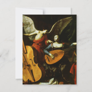 Saint Cecilia and the Angel by Carlo Saraceni