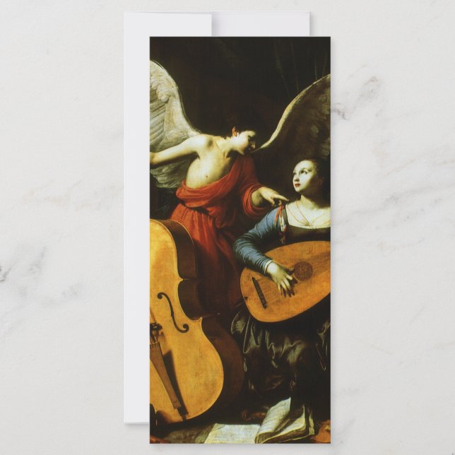 Saint Cecilia and the Angel by Carlo Saraceni (Front)