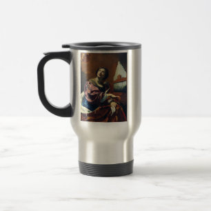 Saint Cecilia by Simon Vouet Travel Mug