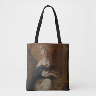 Saint Cecilia c.1700 (Oil on Paper) Tote Bag