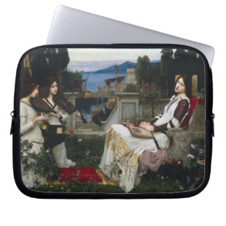 Saint Cecilia in the Garden Laptop Sleeve