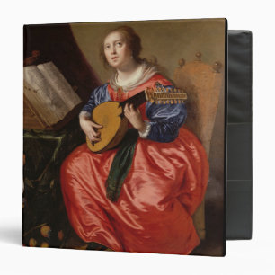 Saint Cecilia (oil on canvas) Binder