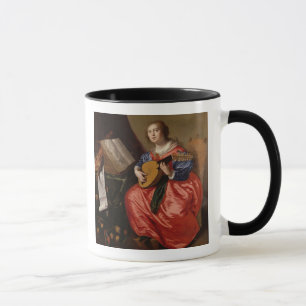 Saint Cecilia (oil on canvas) Mug