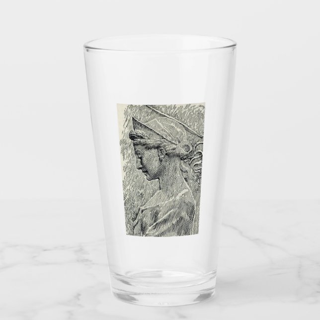 Saint Cecilia Virgin and martyr Glass (Front)