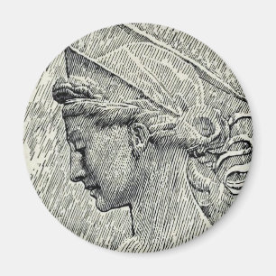 Saint Cecilia Virgin and martyr Magnet