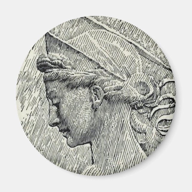 Saint Cecilia Virgin and martyr Magnet (Front)
