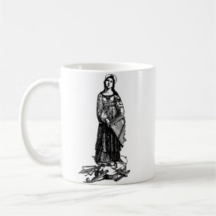 Saint Cecilia with violin by Raphael Coffee Mug
