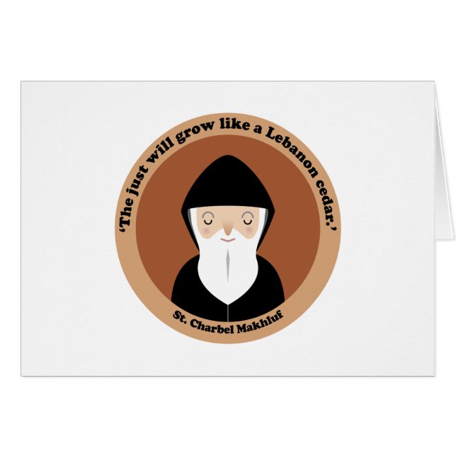 Saint Charbel Makhluf (Devant horizontal)