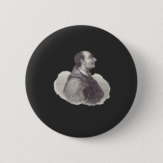 Saint Charles Borromeo Archbishop of Milan 2 Inch Round Button (Front)