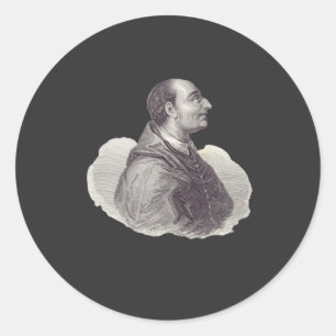 Saint Charles Borromeo Archbishop of Milan Classic Round Sticker