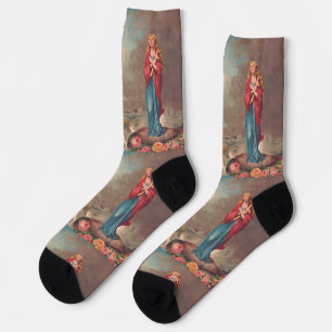Saint Christina of Bolsena patron of sailors Socks