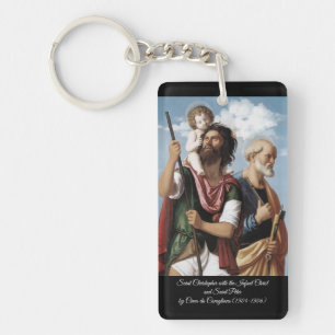 Saint Christopher avec le Christ enfant