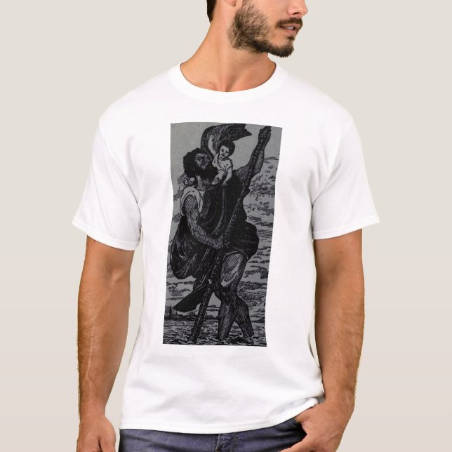 Saint Christopher by Titian  T-Shirt (Front)