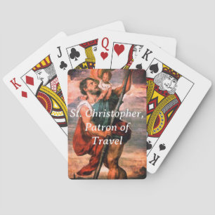 Saint Christopher Playing Cards