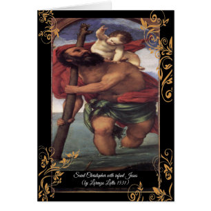 Saint Christopher with the Infant Christ