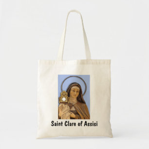 Saint Clare Assisi Tote Bag