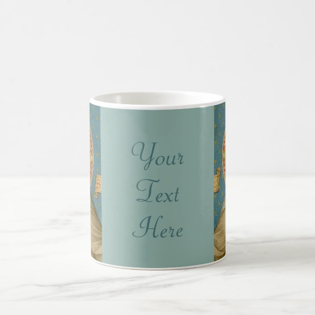 Saint Clare d'Assise (SAU 027) Mug de café 1.2b (Centre)