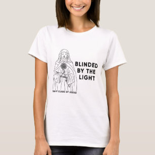 Saint Clare d'Assisi T-shirt Saint catholique
