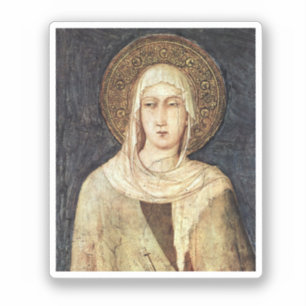 Saint Clare of Assisi by Simone Martini