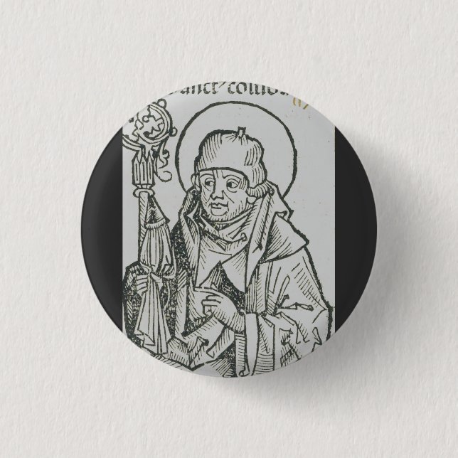 Saint Columba Apostle of the Picts 1 Inch Round Button (Front)