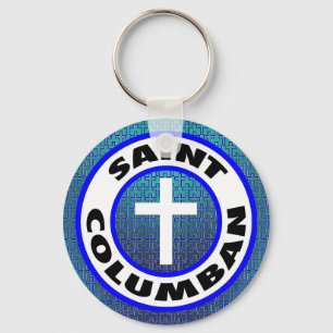 Saint Columban Keychain