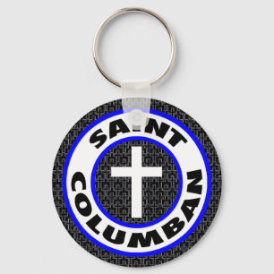 Saint Columban Keychain