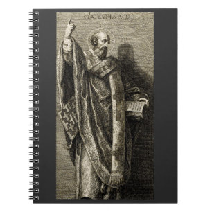 Saint Cyril of Jerusalem Confessor Notebook