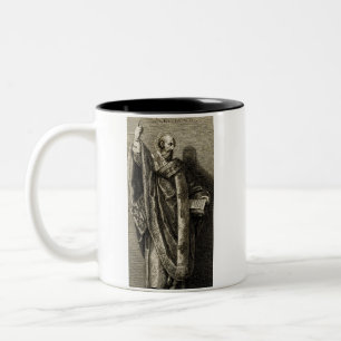 Saint Cyril of Jerusalem Confessor Two-Tone Coffee Mug