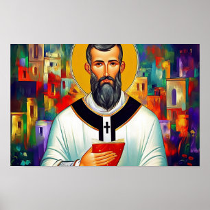 Saint Cyril of Jerusalem Poster
